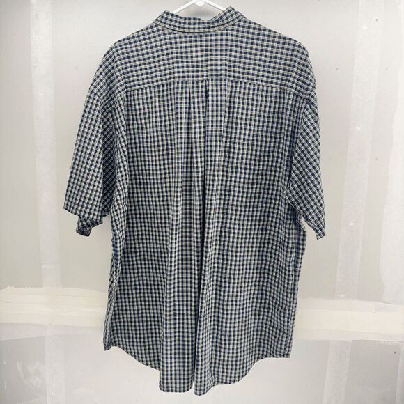 Vintage 90s Y2K Abercrombie & Fitch The Big Shirt Plaid Button Down Men's XL EUC - Picture 2 of 4